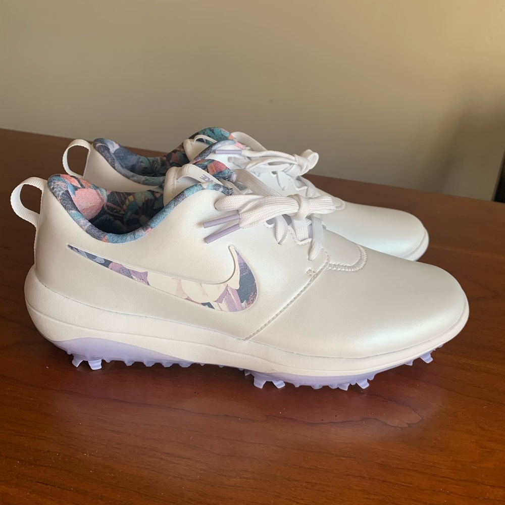 Nike Womens Roshe Golf Tour NRG 'Floral' Size 9 - Picture 3 of 6